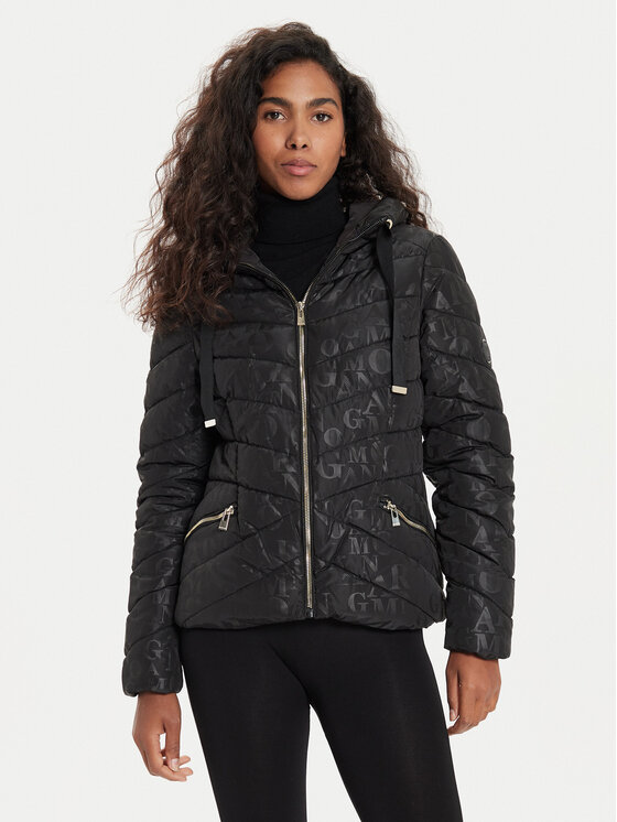 Morgan Giubbotto piumino 242-GELINA Nero Regular Fit, taglia : 38