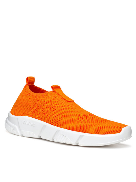 Geox Geox Sneakersy J02DMA 0006K C2008 Pomarańczowy