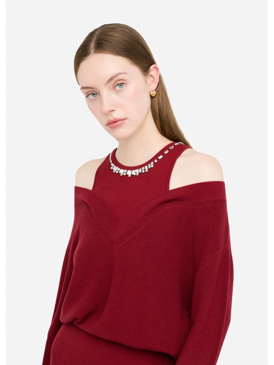 Liu Jo Liu Jo Abito da sera MF5161MA85QD6591 Rosso Slim Fit