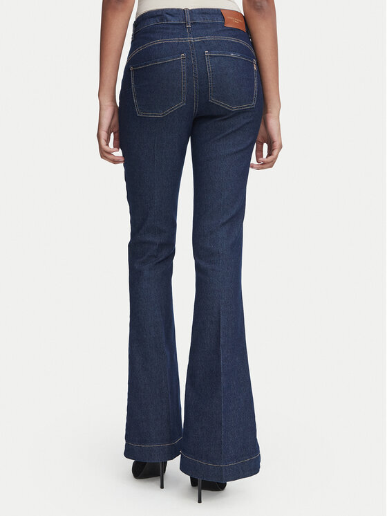 Rinascimento Rinascimento Džinsi CFC0129957003 Zils Bootcut Fit