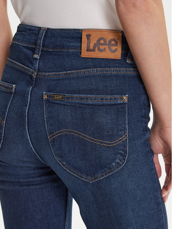 Lee Lee Džinsi Breese 112354456 Tumši zils Bootcut Fit
