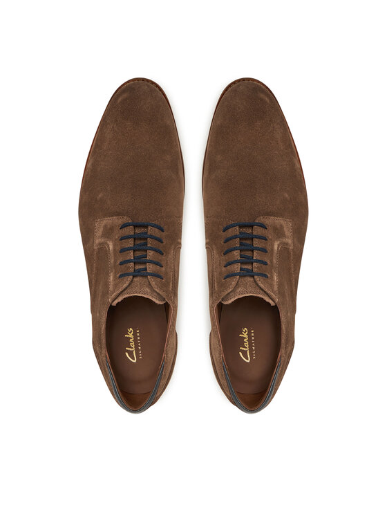 Clarks Clarks Cipele CraftArlo Lace 26181334 Smeđa