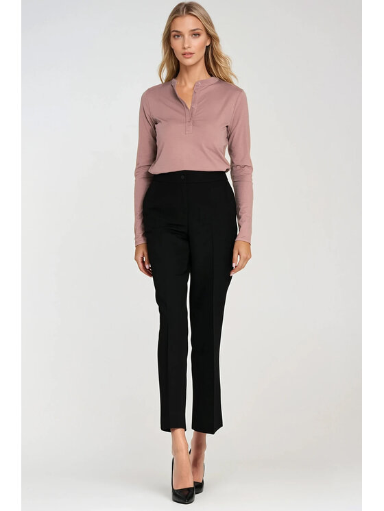 NIFE NIFE Dámské kalhoty SD117 Černá Feminine Fit