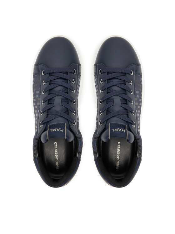 KARL LAGERFELD KARL LAGERFELD Sneakersy KL52543 Granatowy