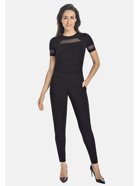 Teyli Teyli Body 457 Czarny Regular Fit