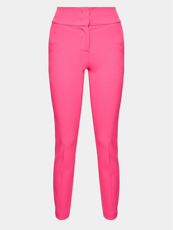 Blugirl Blumarine Pantaloni din material RA3005-T3191 Roz Regular Fit