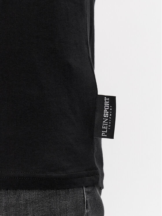 Plein Sport Plein Sport T-shirt SADC MTK6929 SJY001N Nero Regular Fit
