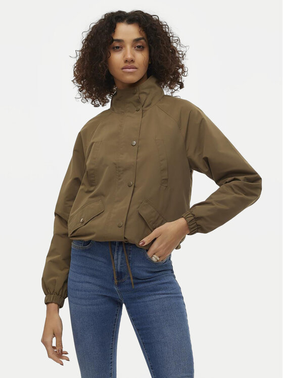 Vero Moda Vero Moda Átmeneti kabát Siri 10301420 Barna Regular Fit