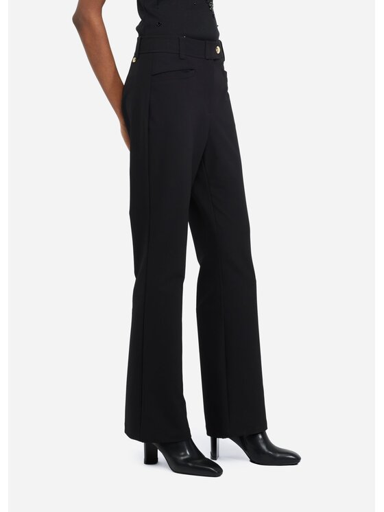 Liu Jo Liu Jo Pantaloni di tessuto TF5266T262022222 Nero Slim Fit