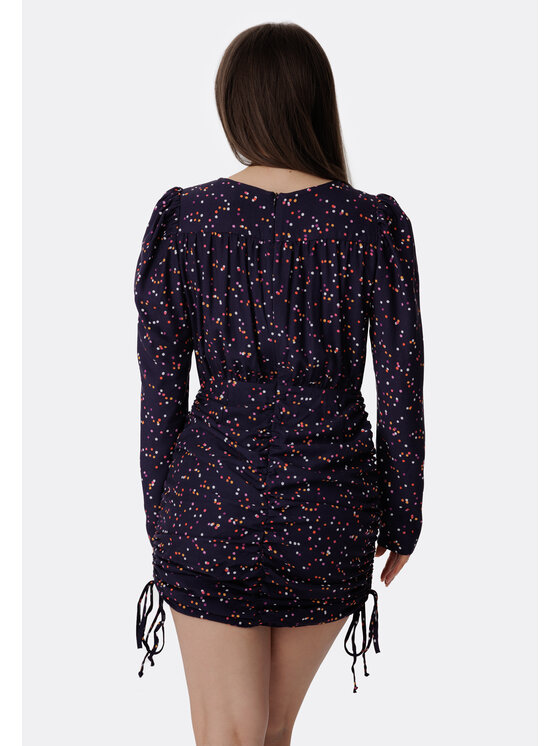 LAURELLA LAURELLA Každodenné šaty 4TU066 Čierna Regular Fit
