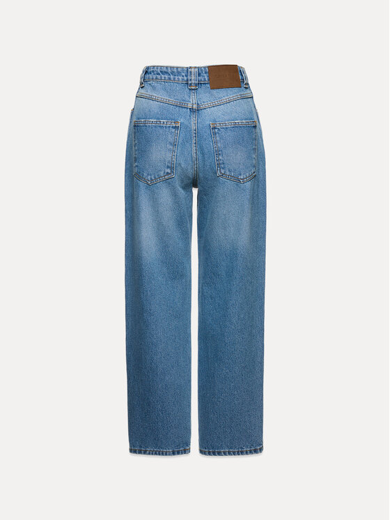La Mania La Mania Jeansy RIFFE Niebieski Basic Fit