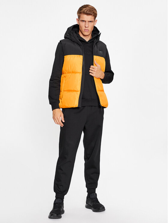 4F 4F Vestă 4FAW23TVESM064 Portocaliu Regular Fit