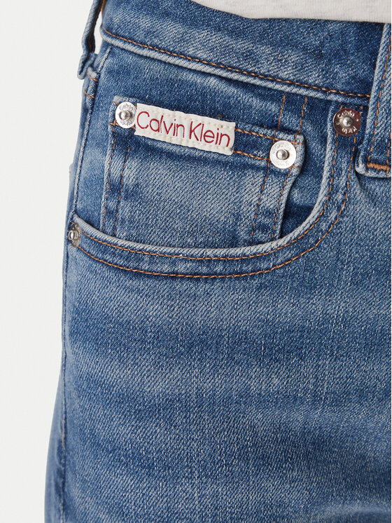 Calvin Klein Jeans Calvin Klein Jeans Jeans hlače LV047F700G Modra Skinny Fit