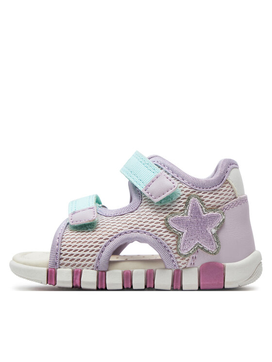 Geox Geox Sandále B Sandal Iupidoo Girl B4517A 01454 C8842 Ružová