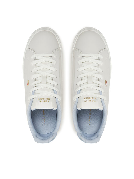 Tommy Hilfiger Tommy Hilfiger Sneakersy Sporty Sneaker FW0FW08899 Biela