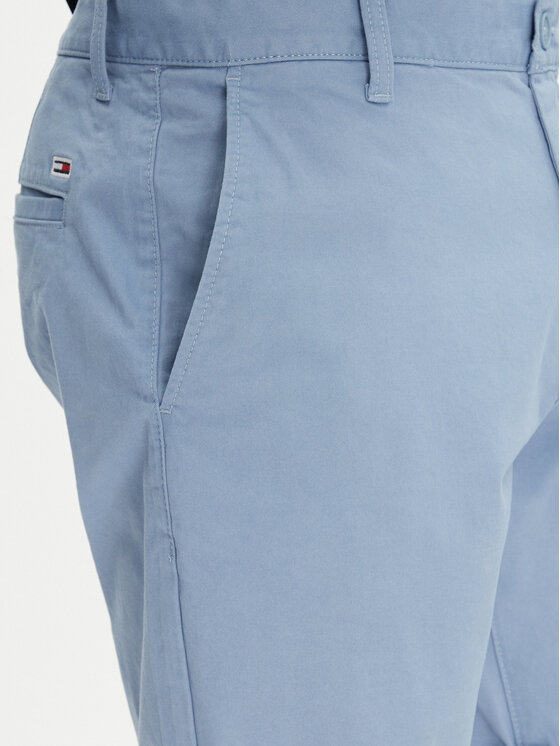 Tommy Jeans Tommy Jeans Szorty materiałowe Scanton DM0DM21950 Niebieski Slim Fit