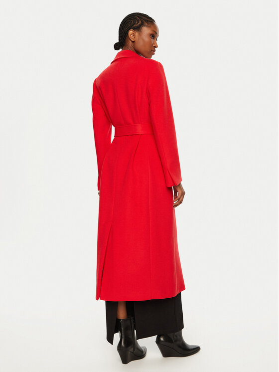 MAX&Co. MAX&Co. Cappotto di lana 2516011061200 Rosso Regular Fit