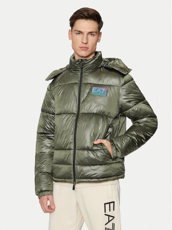 EA7 Emporio Armani EA7 Emporio Armani Zimní bunda 6DPB71 PN2MZ 1846 Zelená Regular Fit