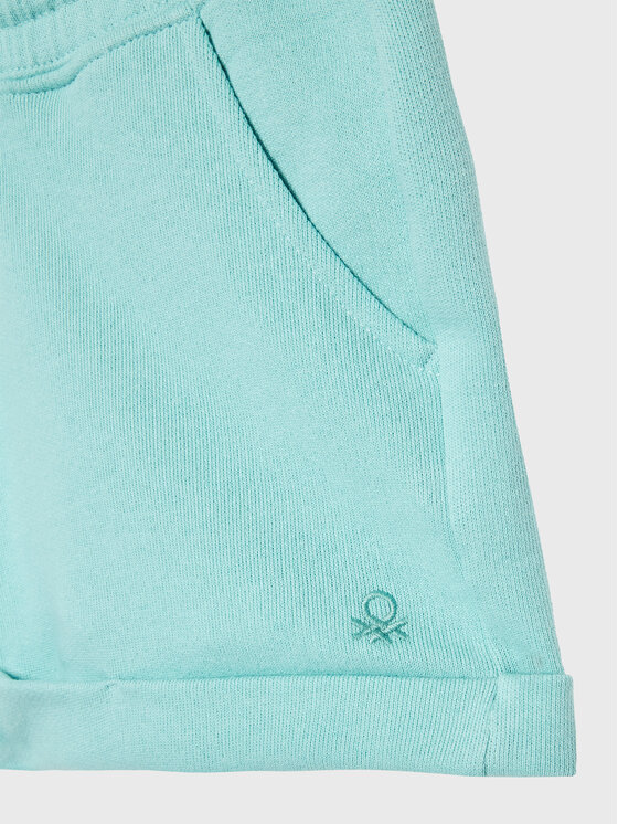 United Colors Of Benetton United Colors Of Benetton Sportske kratke hlače 3J68C901C Plava Regular Fit