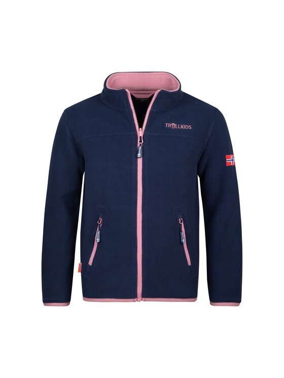 Trollkids Trollkids Kurtka przejściowa 415-166 Granatowy Regular Fit