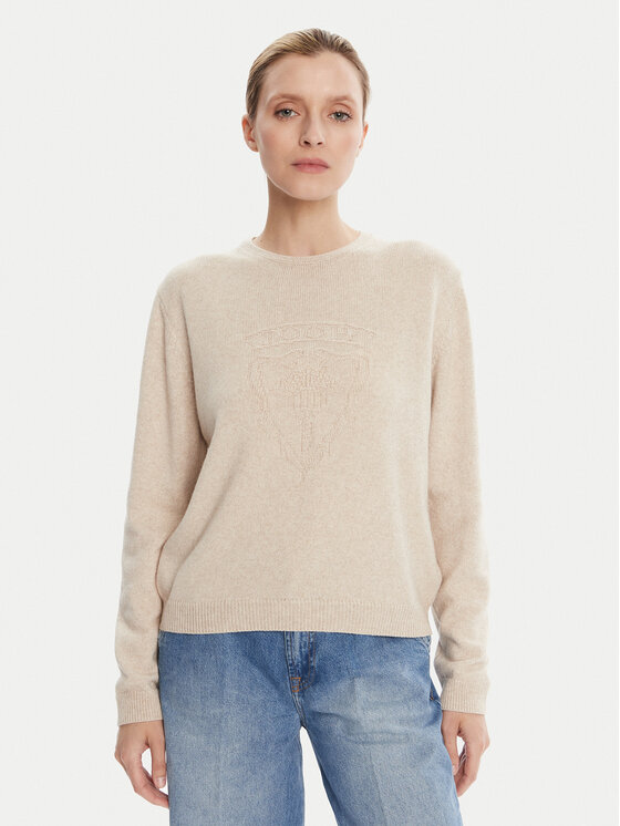 JOOP! JOOP! Pulover 58 253KN58Kumo 30047489 Bej Loose Fit