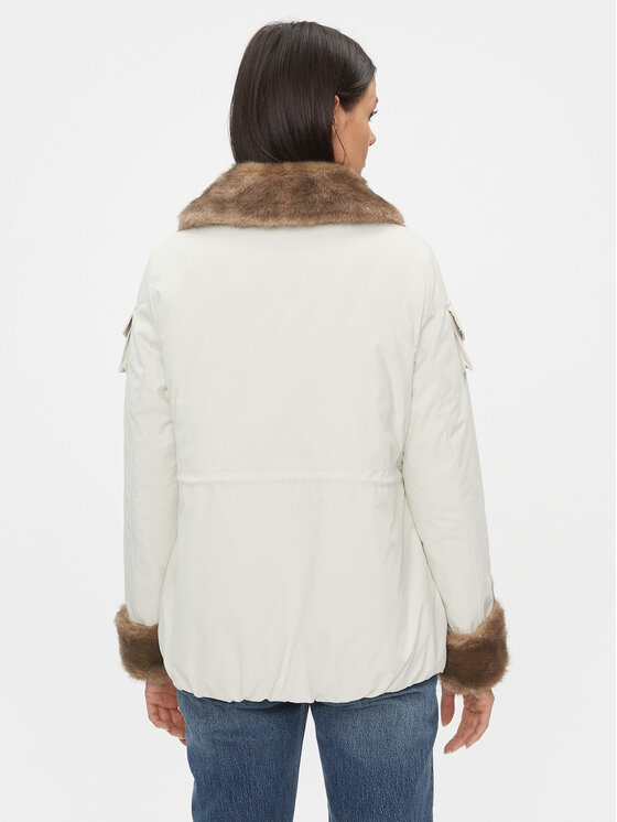 Aeronautica Militare Aeronautica Militare Prijelazna jakna 232AB2126DCT3173 Écru Regular Fit