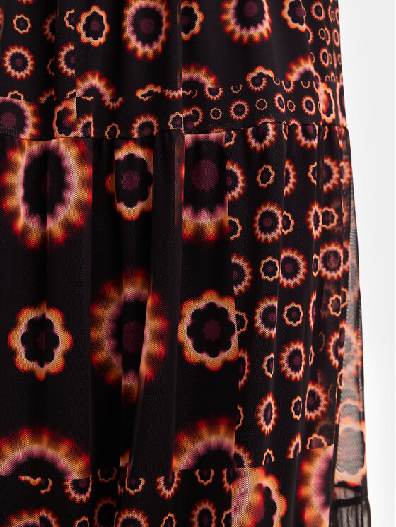 Desigual Desigual Suvekleit Galiana 24SWVK65 Must Regular Fit