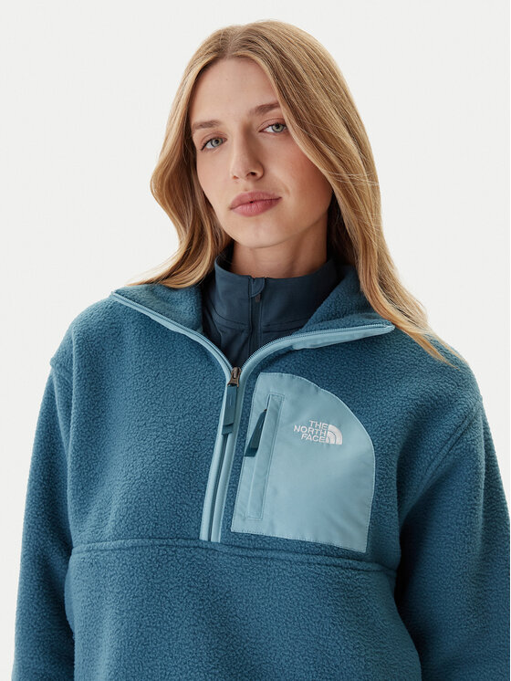 The North Face The North Face Fliso džemperis Yumiori NF0A8EV0 Mėlyna Relaxed Fit