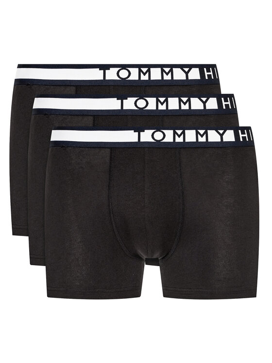 Tommy Hilfiger Set 3 Parov Boksaric UM0UM01234 Črna