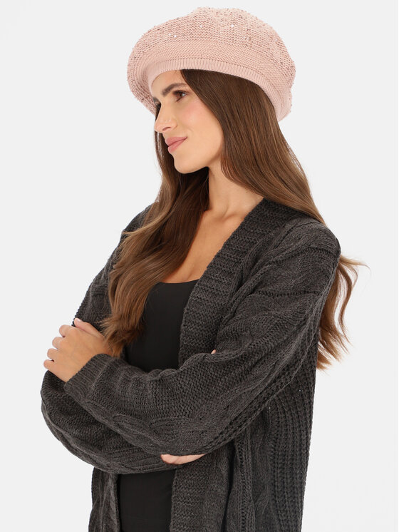 L’AF L’AF Beret Piwonia Różowy