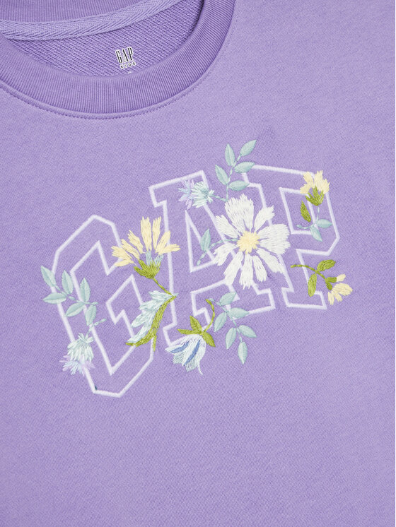Gap Gap Haljina za svaki dan 738639-01 Ljubičasta Relaxed Fit