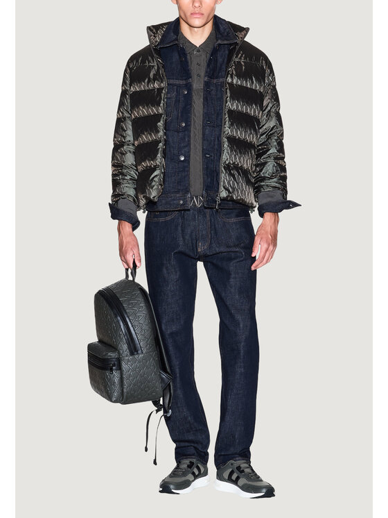 Armani Exchange Armani Exchange Giubbotto piumino DOWN JACKET Verde Casual Fit