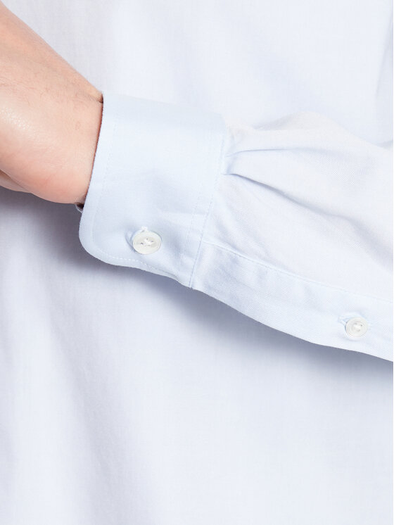 Lacoste Lacoste Košile CH2933 Světle modrá Regular Fit