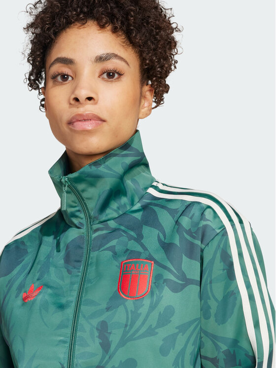 adidas adidas Wiatrówka 153133 Zielony Loose Fit