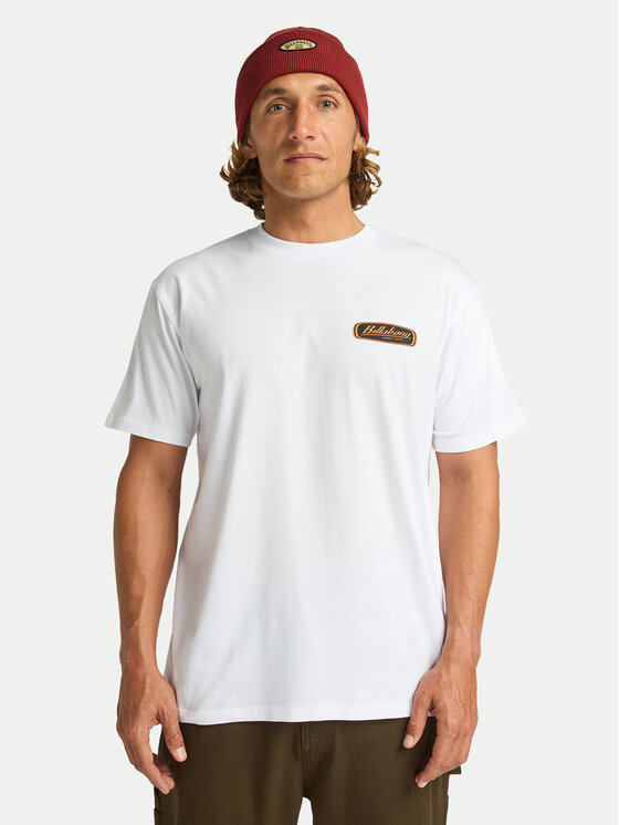 Billabong Billabong T-särk Runner Up EBYZT00361 Valge Regular Fit