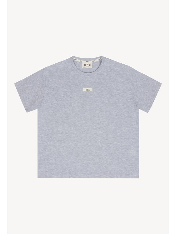 BIZUU BIZUU T-Shirt TISHALLE Šedá Standard Fit