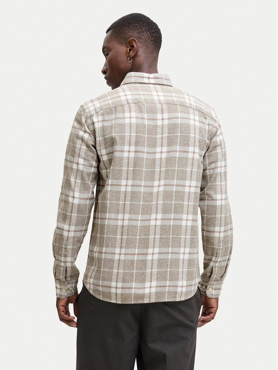 Jack & Jones Jack & Jones Marškiniai Blubrook 12282354 Smėlio Regular Fit