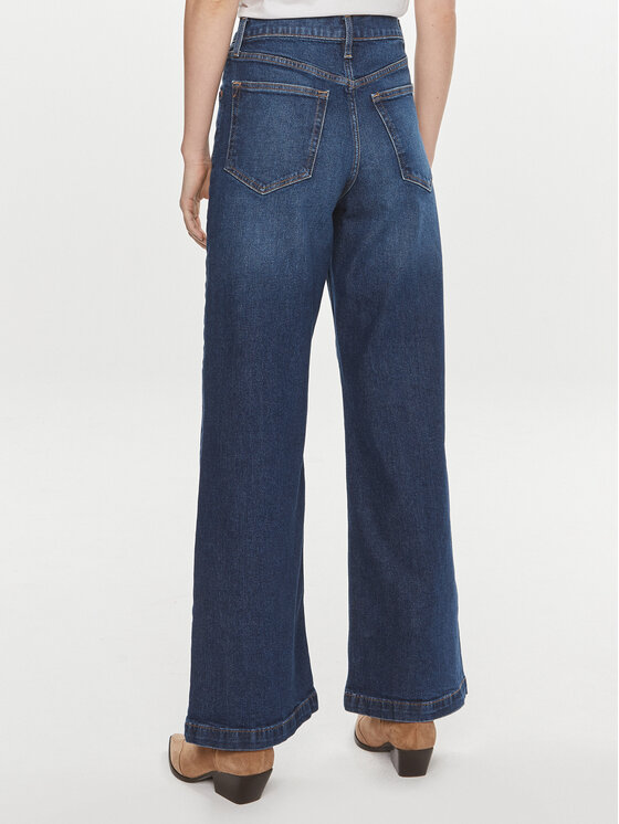 Gap Gap Jeansy 406725 Niebieski Wide Leg