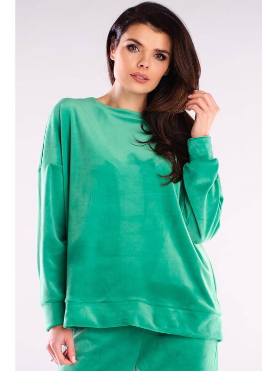 Bluza Awama, Zielone, A410