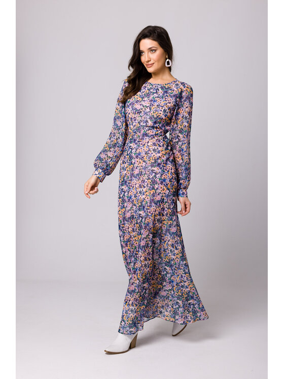 Makover Makover Vestito da giorno K165 Blu Regular Fit