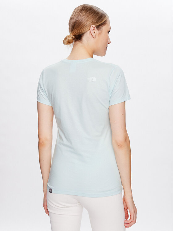 The North Face The North Face Marškinėliai Easy NF0A4T1Q Mėlyna Regular Fit