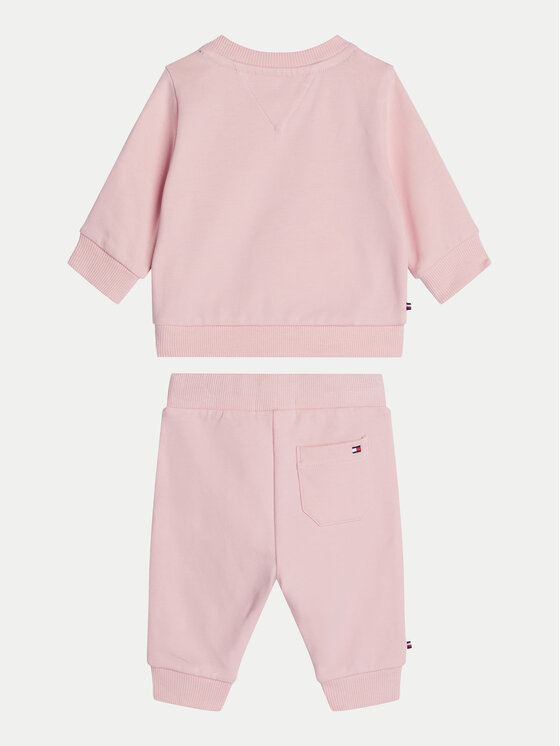 Tommy Hilfiger Tommy Hilfiger Jogginganzug Essential KN0KN01939 Rosa Regular Fit