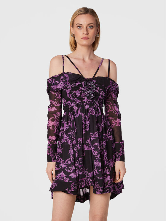 Babylon Rochie de zi R_E790FA Negru Regular Fit