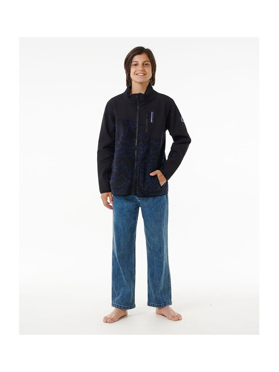 Rip Curl Rip Curl Bluza Anti Series Search Zip  -Boy Czarny Standard Fit