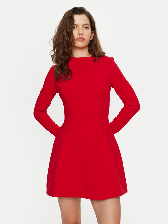 BARDOT BARDOT Коктейльна сукня Delphi 59527DB Червоний Regular Fit