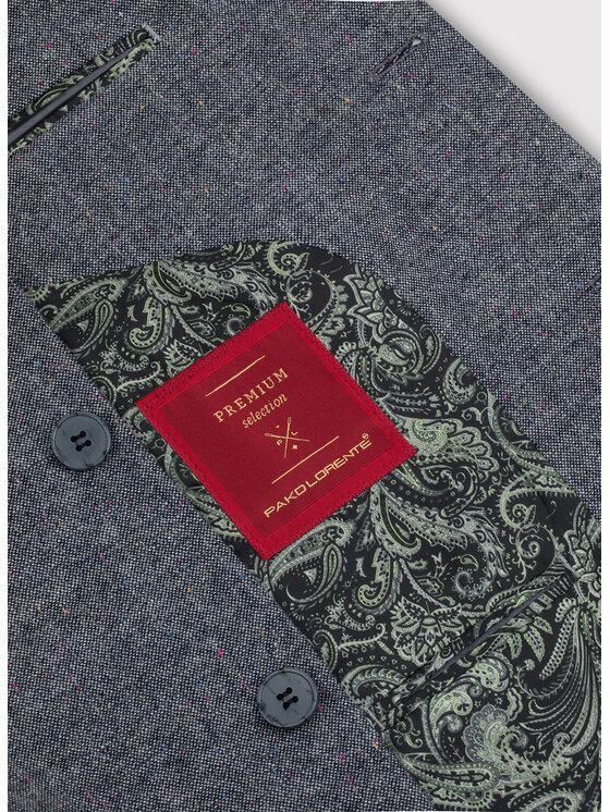 Pako Lorente Pako Lorente Marynarka P22WP-3X-043 Szary Slim Fit
