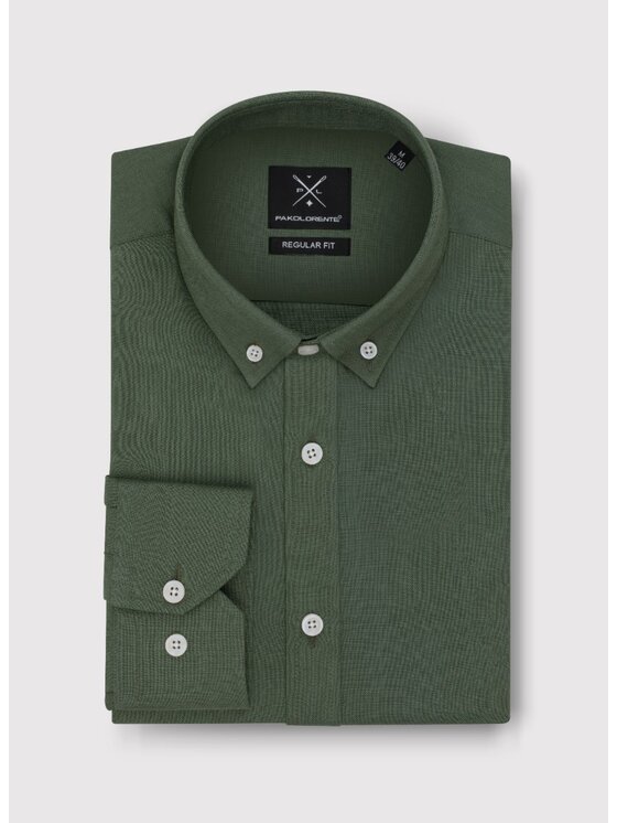 Pako Lorente Pako Lorente Koszula P24WF-1X-058 Zielony Regular Fit