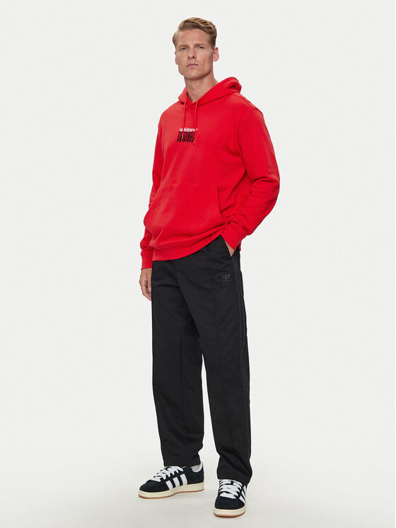 adidas adidas Majica dugih rukava Graphic IZ4835 Crvena Loose Fit