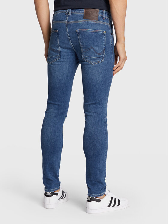 Petrol Industries Petrol Industries Jeansy Seaham Classic 0005 Granatowy Slim Fit