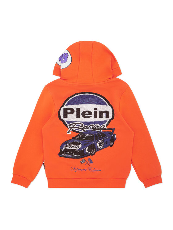 PHILIPP PLEIN PHILIPP PLEIN Felpa 28179 Arancione Regular Fit